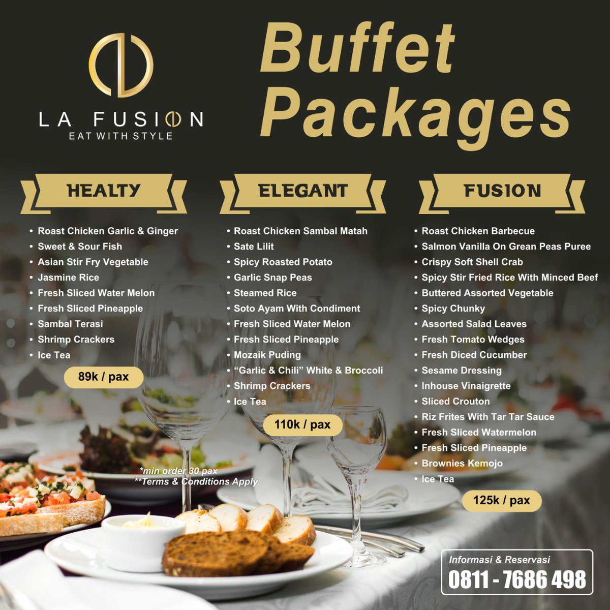 Wedding Buffet Package